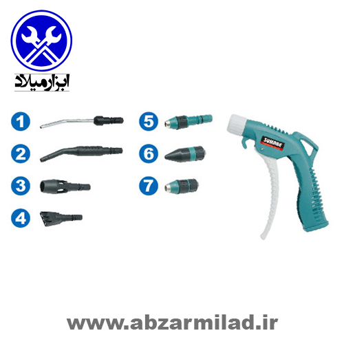 ست بادپاش 7 پارچه سوماک SA-BG300-7K