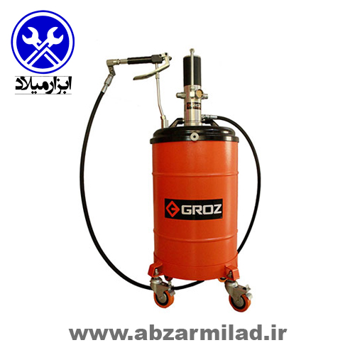 گریس پمپ بادی گروز 50 کیلویی مدل BGRP50
