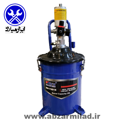 گریس پمپ بادی سطلی 20 لیتری