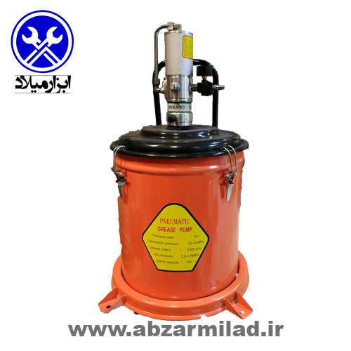 گریس پمپ بادی سطلی 30 لیتری