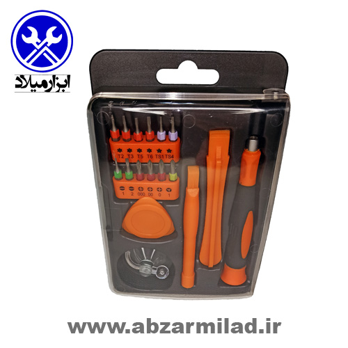 سری 17 عددی نوک پیچ گوشتی موبایلی S2 مدل 65020