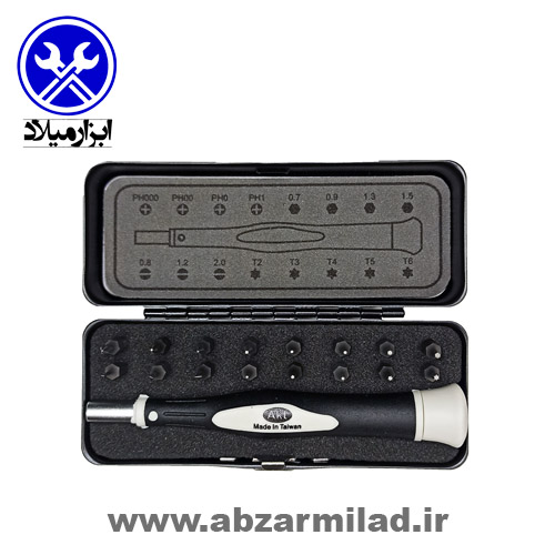 سری 17 عددی نوک پیچ گوشتی موبایلی S2 مدل 65023