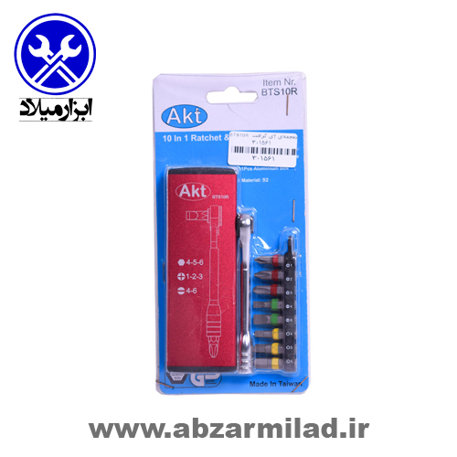 نوک پیچ گوشتی اکرفت سری 9 عددی S2 مدل BTS10R AKT