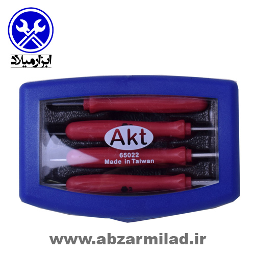 سری پیچ گوشتی 7 عددی موبایلی AKT مدل 65022