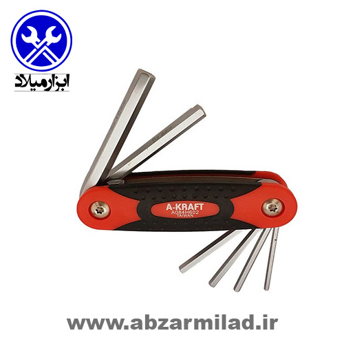 آلن چاقویی 6 عددی AKT مدل H21601
