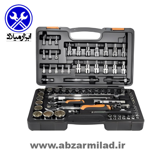 جعبه بکس و آلن بکسی 73 پارچه HETOK مدل AKT-824073H