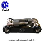 آچار دوچرخه چاقویی 14 کاره AKT مدل BKFL14