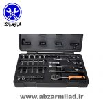 جعبه بکس 35 پارچه درایو 1/4 اینچ AKT مدل 822035H