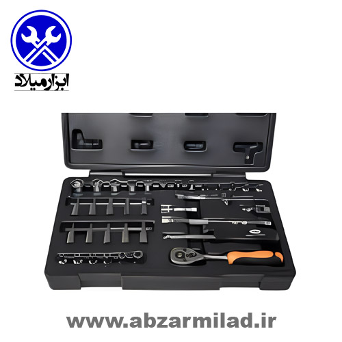 جعبه بکس 35 پارچه درایو 1/4 اینچ AKT مدل 822035H