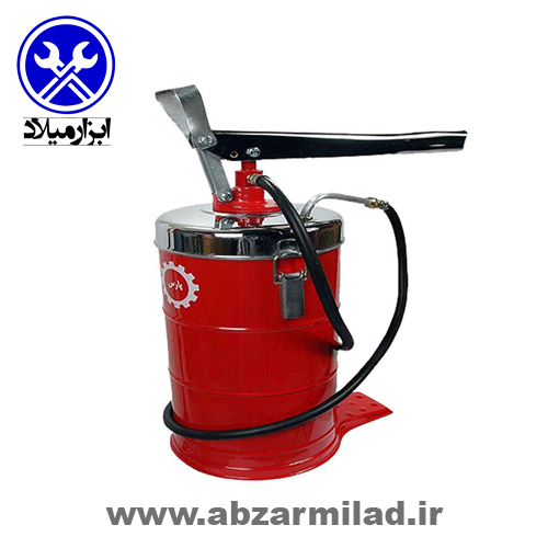 واسکازین پمپ سطلی دستی 10 لیتری اطلس